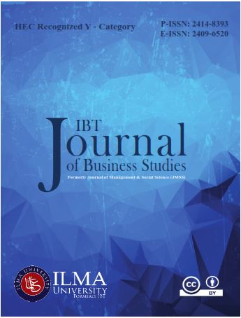 IBT- JOURNAL OF BUSINESS STUDIES (JBS)